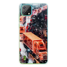 Чехлы на Новый Год Blackview Oscal C60 (Кока Кола)