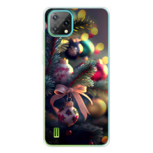 Чехлы на Новый Год Blackview Oscal C60 (Красивая елочка)