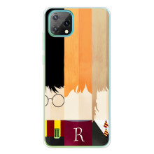 Чехлы с Гарри Поттером для Blackview Oscal C60 (AlphaPrint) – обложка Гарри Поттера