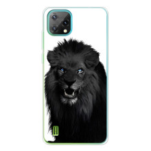 Чехлы с картинками животных Blackview Oscal C60 – Черный ЛЕВ
