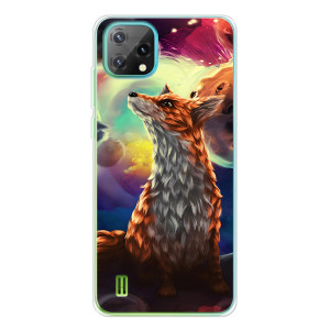 Чехлы с картинкой Лисички для Blackview Oscal C60 (VPrint)