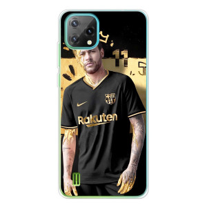 Силиконовый Чехол Blackview Oscal C60 – Gold Neymar