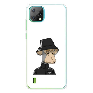 Чехлы с Обезьянами NFT для Blackview Oscal C60 (AlphaPrint)