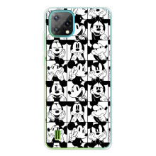 Чехлы с принтом Микки Маус на Blackview Oscal C60 (Коллаж Микки Маус)