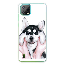 Чехлы с собаками для Blackview Oscal C60 (VPrint) – Довольный Хаски