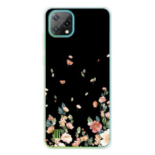 Чехол для >Блэквью Оскал C60 - с принтом (Дизайнерские) (AlphaPrint) (Маленькие цветы)