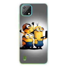 Чехол для Ребёнка на >Блэквью Оскал C60 (VPrint) – Три миньона