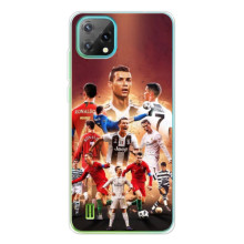 Чехол футболист Роналду для Чёрнаямью Осгал С60 – Карьера Роналду