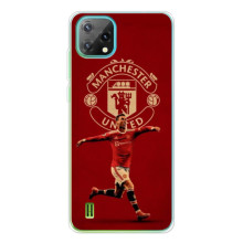 Чехол футболист Роналду для Чёрнаямью Осгал С60 – Роналду в МЮ