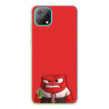 Чехол Головоломка для Blackview Oscal C60 - (AlphaPrint) (Гнев)