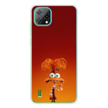 Чехол Головоломка для Blackview Oscal C60 - (AlphaPrint) (Тревожность)