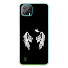 Чехол (Корона на чёрном фоне) для ,Блэквью Осокал С60 – Крылья и корона