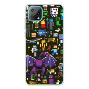 Чехол Майнкрафт на Blackview Oscal C60 (AlphaPrint) Minecraft