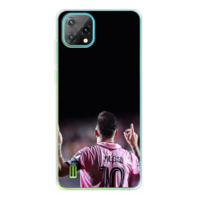 Чехол Месси футболист для Blackview Oscal C60 – Месси в Интер