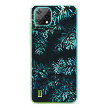 Чехол Новогодняя Елка на Blackview Oscal C60 – Ель