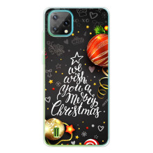 Чехол Новогодняя Елка на Blackview Oscal C60 – Елочка