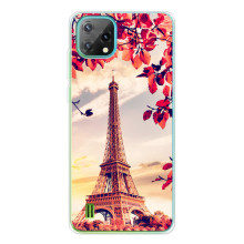 Чехол Эйфелева Башня для Blackview Oscal C60 - (AlphaPrint) – Эйфелева Башня