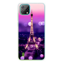 Чехол Эйфелева Башня для Blackview Oscal C60 - (AlphaPrint) – Париж Башня