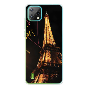 Чехол с Эйфелевой башней на Blackview Oscal C60 – Paris