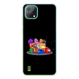 Чехол Амонг Ас для Blackview Oscal C60 (AlphaPrint)