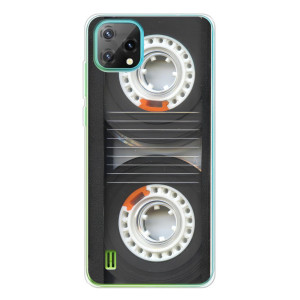 Чехол с Прикольным принтом на Blackview Oscal C60 (Кассета магнитофона)