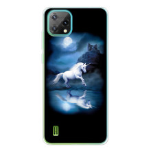 Чехол для >Блэквью Оскал C60 - (Единорожки - Новинки) (AlphaPrint) – Единорог