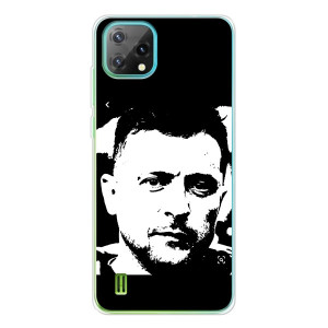 Чохол для Blackview Oscal C60 (AlphaPrint - с принтом Зеленського)