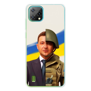 Чохол для Blackview Oscal C60 (AlphaPrint - с принтом Зеленського)