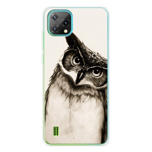 Чохол з пташками на Blackview Oscal C60 (VPrint)