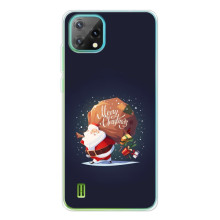 Чехол Санта Клаус для Blackview Oscal C60 – Подарки от Санты
