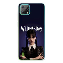 Чехлы Венсдей на Blackview Oscal C60 Уэнсдей (AlphaPrint) – Wednesday
