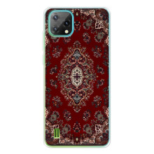 Чохол з принтом Килим для Blackview Oscal C60 – Червоний килим