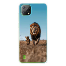 Чехол Король лев на >Блэквью Оскал C60 (Мусафа и Симба)