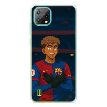 Чехол с футболистом Ламин Ямаль Blackview Oscal C60 (Футболист Ямал)