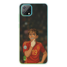 Чехол с футболистом Ламин Ямаль Blackview Oscal C60 (Ямаль аниме)