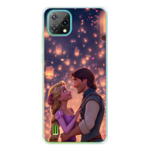 Чехол Рапунцель для Blackview Oscal C60 (Принцесса и принц)
