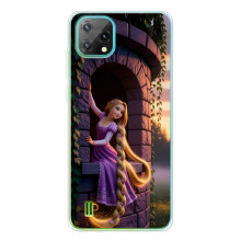 Чехол Рапунцель для Blackview Oscal C60 (Рапунцель на башне)