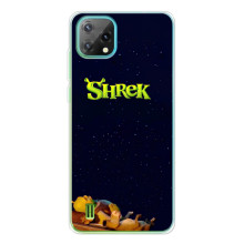 Чехол с мультфильмом Шрек на Blackview Oscal C60 – Шрек лого