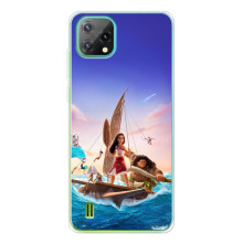 Чехол с мультфильмом Моана Blackview Oscal C60 (Моана и Мауи)