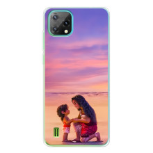 Чехол с мультфильмом Моана Blackview Oscal C60 (Моана и Симеа)