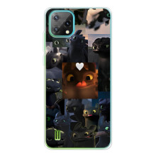 Чехол как приручить дракона на Blackview Oscal C60