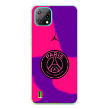 Чехол с картинкой ФК ПСЖ на Чёрнаямью Осгал С60 – Яркий лого ПСЖ