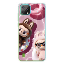 Чехол с Лабубу на Blackview Oscal C60 (Игрушка Лабубу)