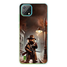 Чехол с мемами тралалело тралала для Blackview Oscal C60