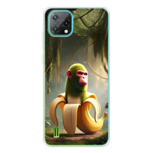 Чехол с мемами тралалело тралала для Blackview Oscal C60 – Шимпанзини бананини