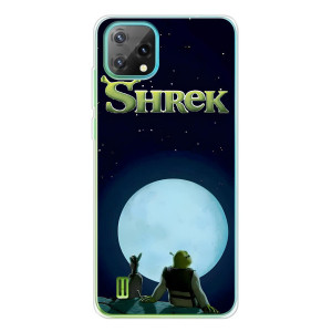 Печатный чехол с принтом Шрек для Blackview Oscal C60 – Shrek