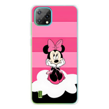 Эксклюзивный чехол для Blackview Oscal C60 (AlphaPrint - Мультяшные) (Девочка Maus)