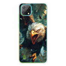 Чехол с картинкой «Хищники» для Blackview Oscal C60 (Орёл)