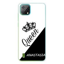 Именные  Женские Чехлы для Blackview Oscal C60 (ANASTASIYA)