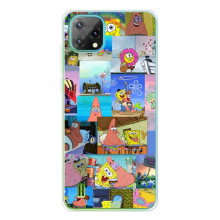 Силиконовый чехол Спанч Боб на ,Блэквью Осокал С60 (Комиксы Спанч Боб)